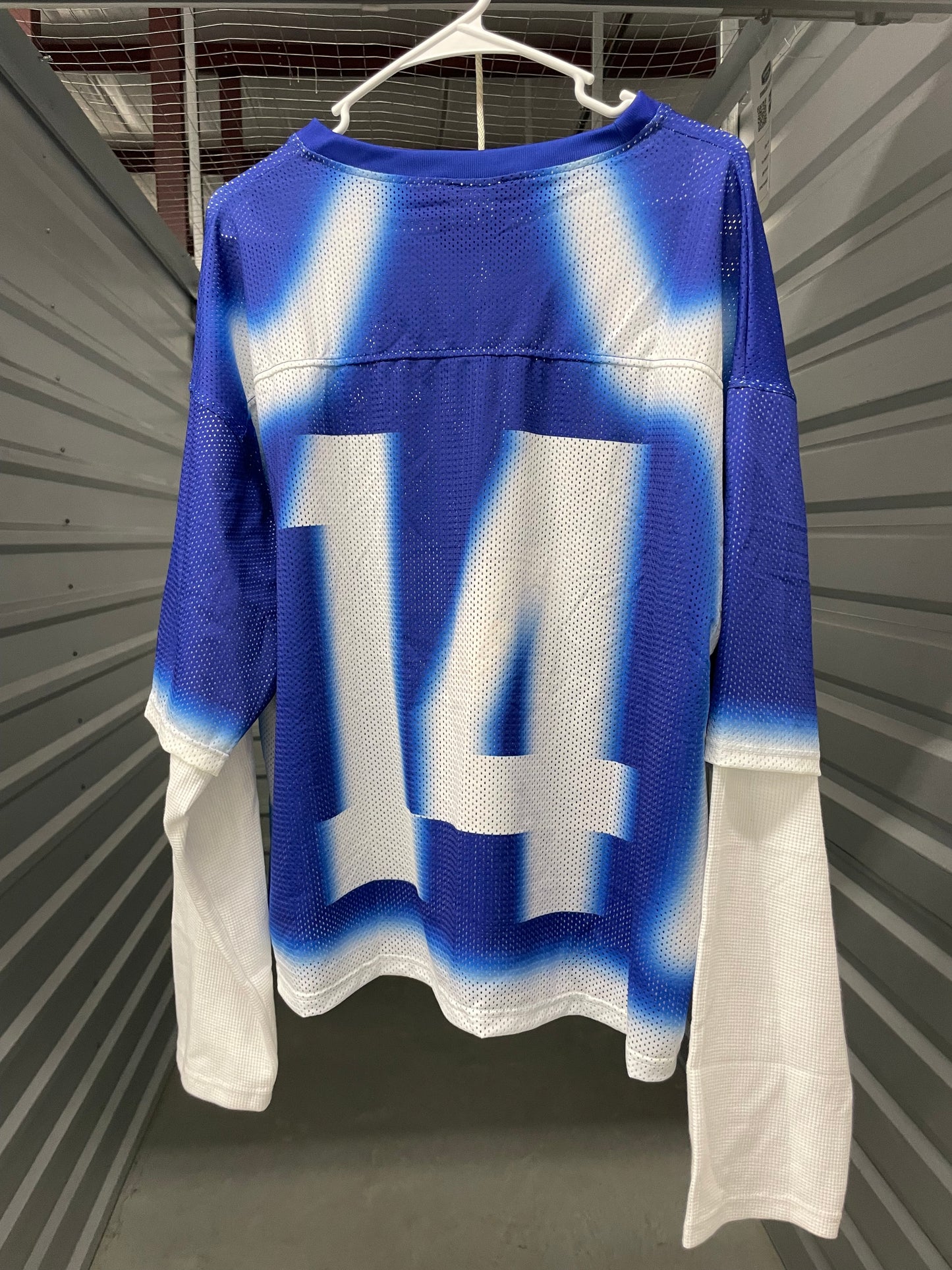 Oversized Sigma University Double Layer Mesh Jersey