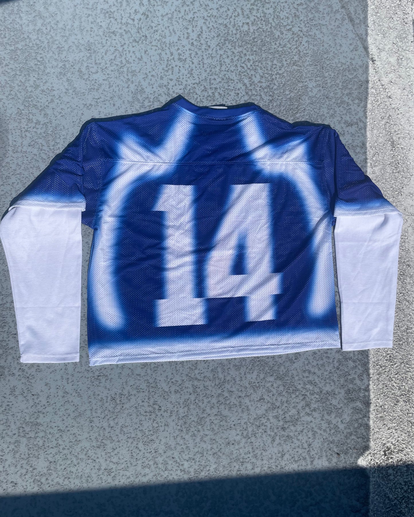 Oversized Sigma University Double Layer Mesh Jersey