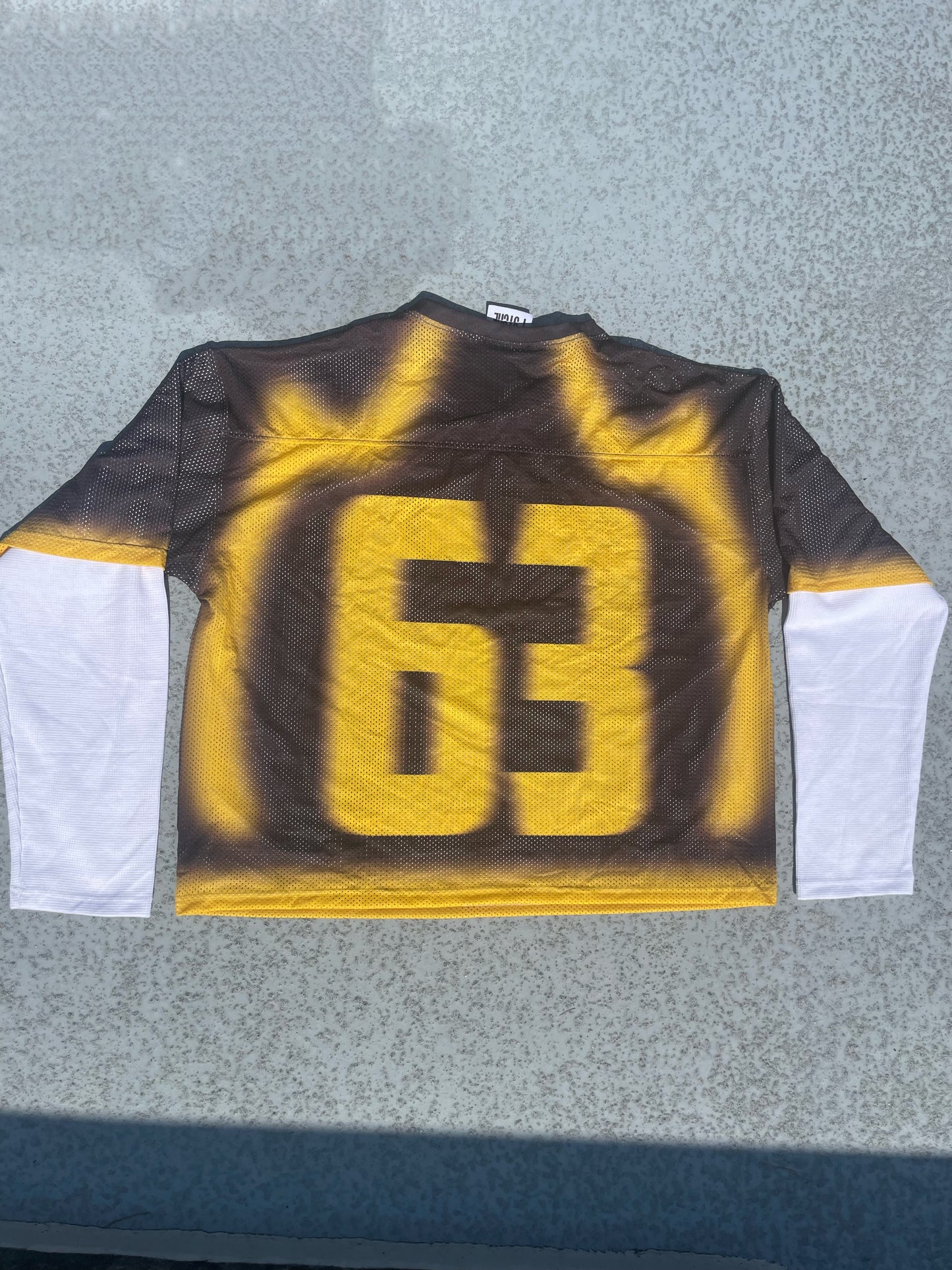 Oversized Centaur University Double Layer Mesh Jersey