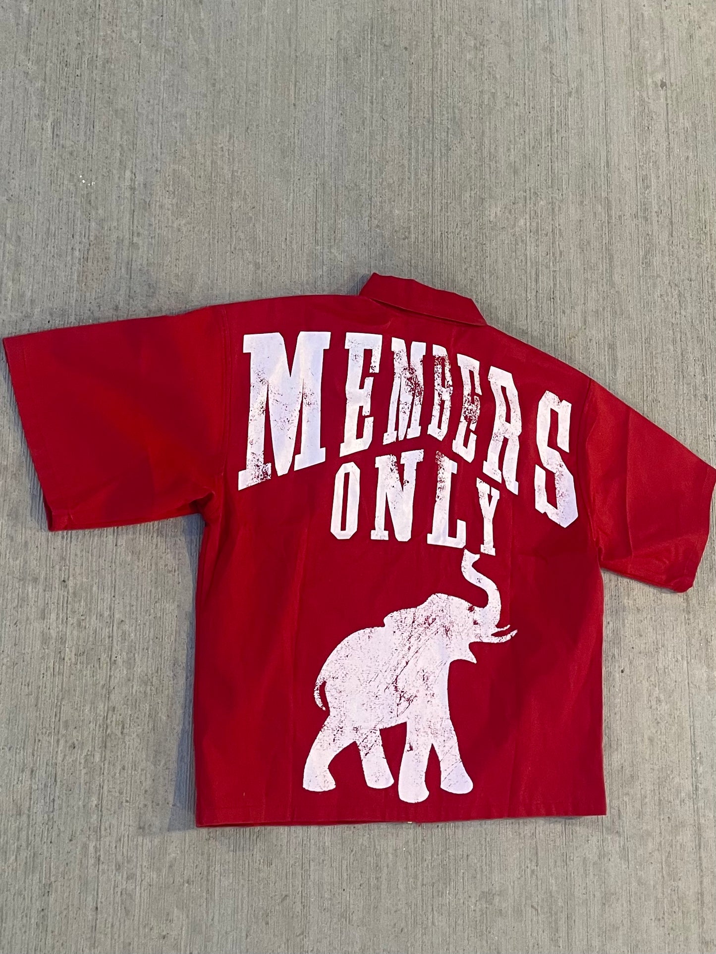 1913 Distressed Canvas Shirt