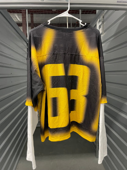 Oversized Centaur University Double Layer Mesh Jersey