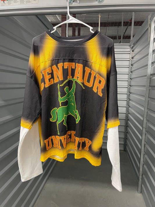 Oversized Centaur University Double Layer Mesh Jersey