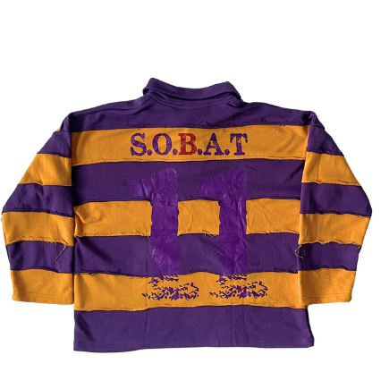 S.O.B.A.T. Distressed Polo